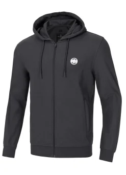 Men's Zip-up hoodie Pique Rockey - Graphite
