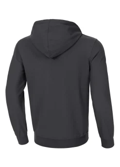 Men's Zip-up hoodie Pique Rockey - Graphite