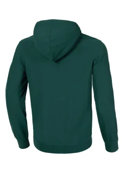 Men's Zip-up hoodie Pique Rockey - Dark green