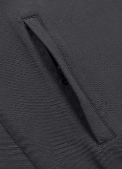 Men's Zip-up hoodie Pique Rockey - Graphite