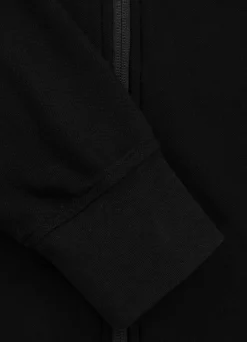 Men's Zip-up hoodie Pique Rockey - Black