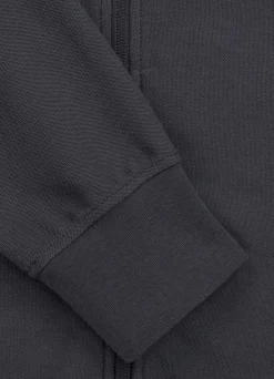 Men's Zip-up hoodie Pique Rockey - Graphite