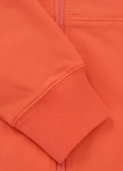 Men's Zip-up hoodie PLANET SURF - Salmon