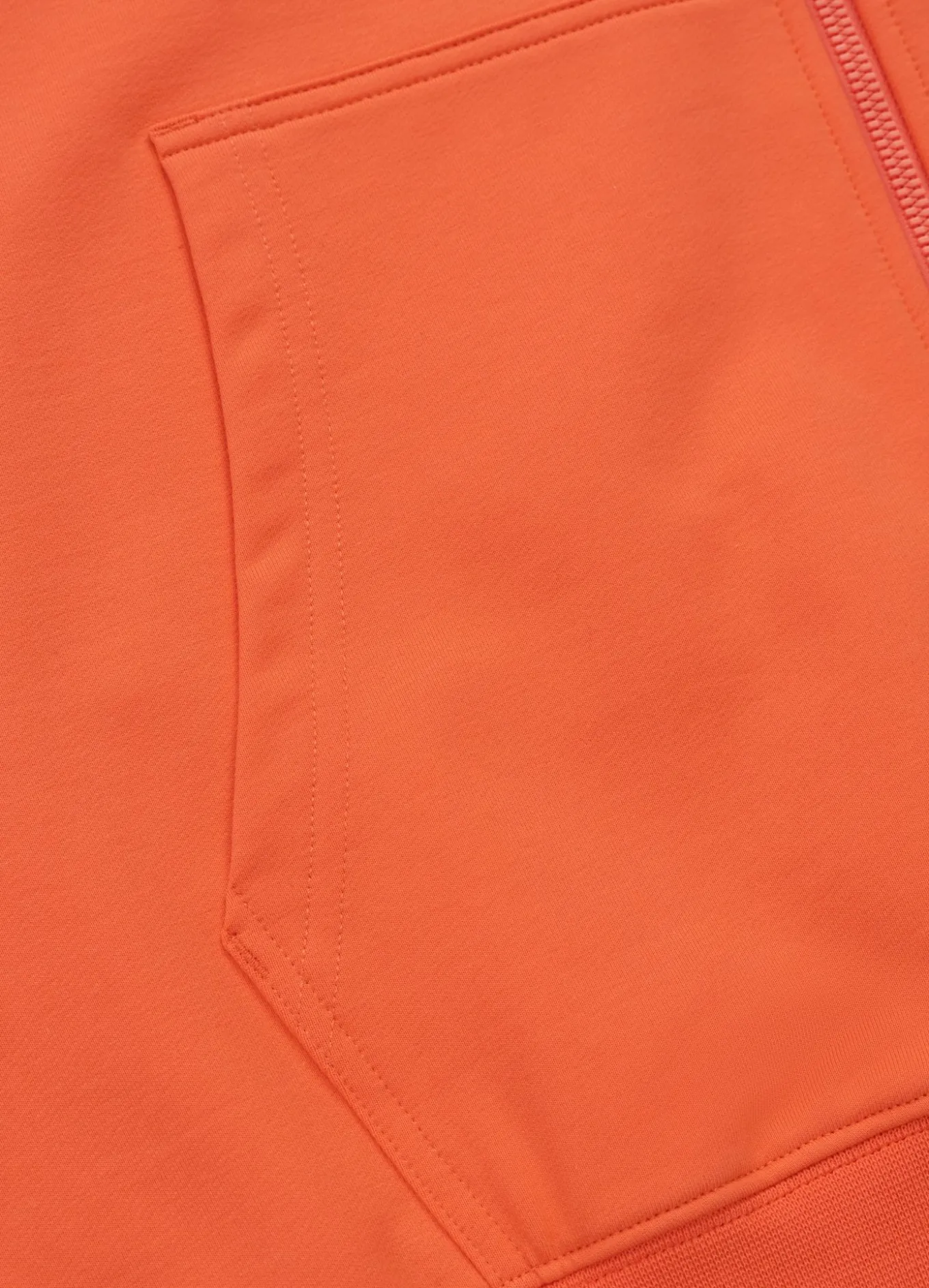 Men's Zip-up hoodie PLANET SURF - Salmon