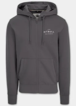 Men's Zip-up hoodie SAMPSON - Graphite