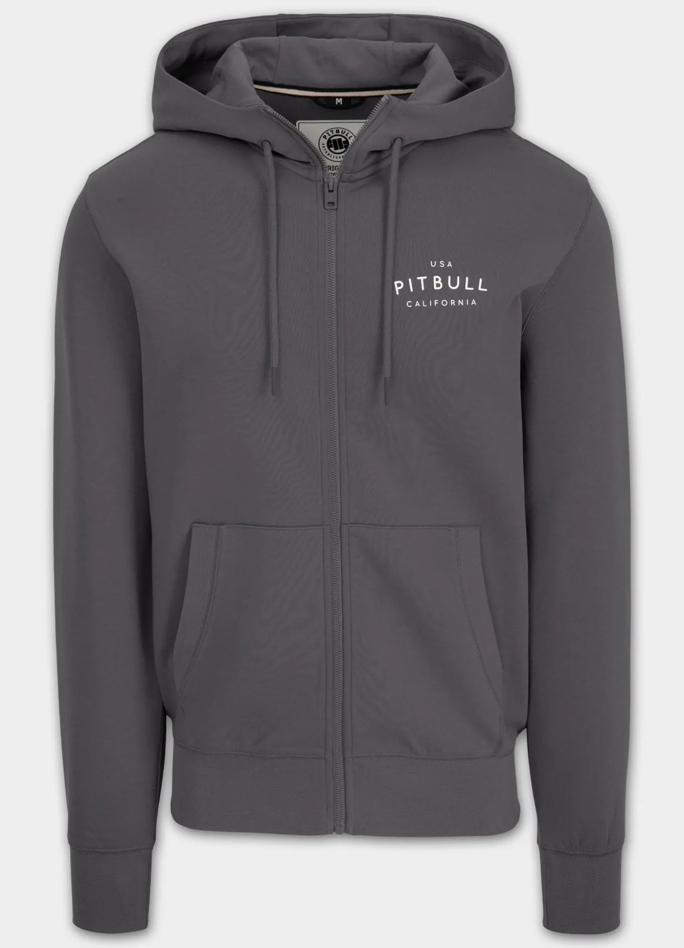 Men's Zip-up hoodie SAMPSON - Graphite