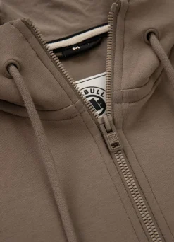 Men's Zip-up hoodie SAMPSON - Light brown