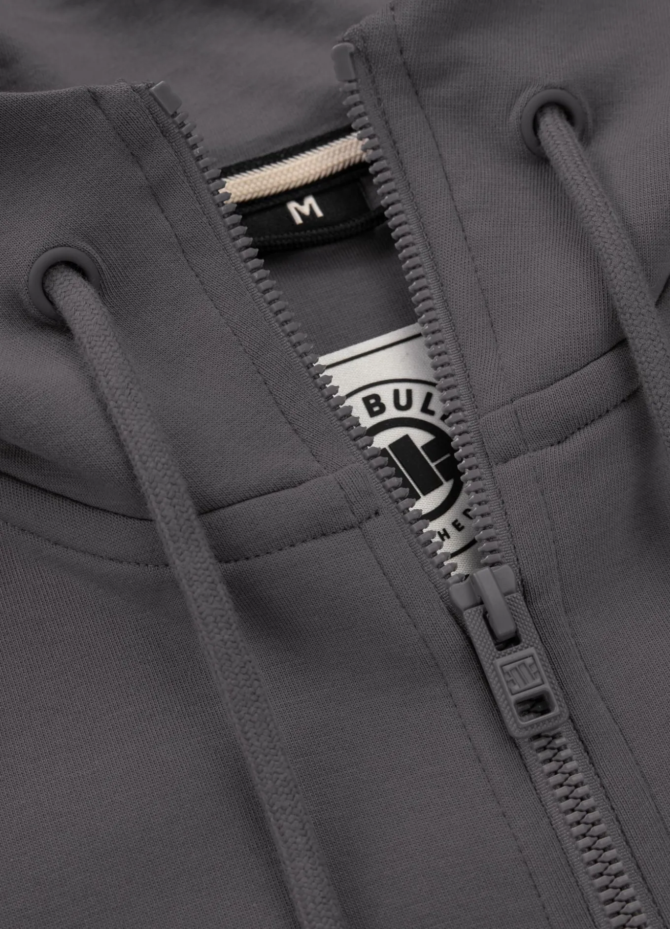 Men's Zip-up hoodie SAMPSON - Graphite