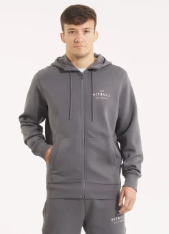 Men's Zip-up hoodie SAMPSON - Graphite