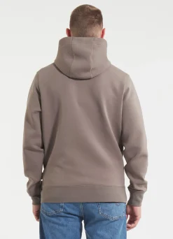 Men's Zip-up hoodie SAMPSON - Light brown