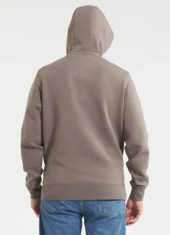 Men's Zip-up hoodie SAMPSON - Light brown
