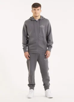 Men's Zip-up hoodie SAMPSON - Graphite