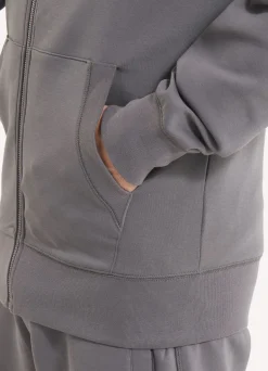Men's Zip-up hoodie SAMPSON - Graphite