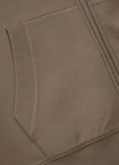 Men's Zip-up hoodie SAMPSON - Light brown