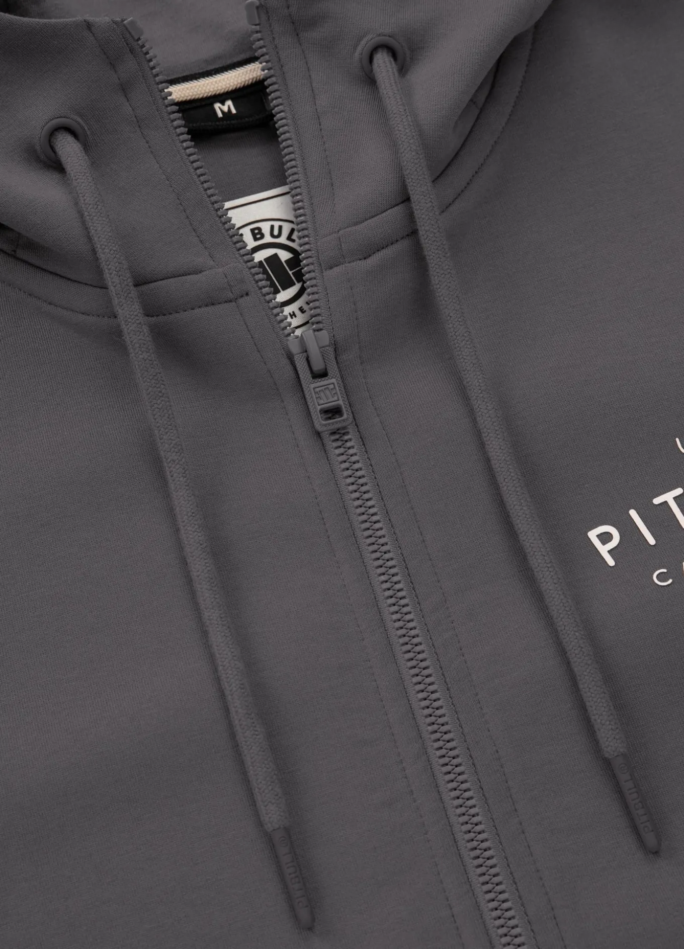 Men's Zip-up hoodie SAMPSON - Graphite