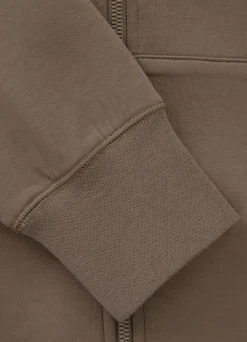 Men's Zip-up hoodie SAMPSON - Light brown