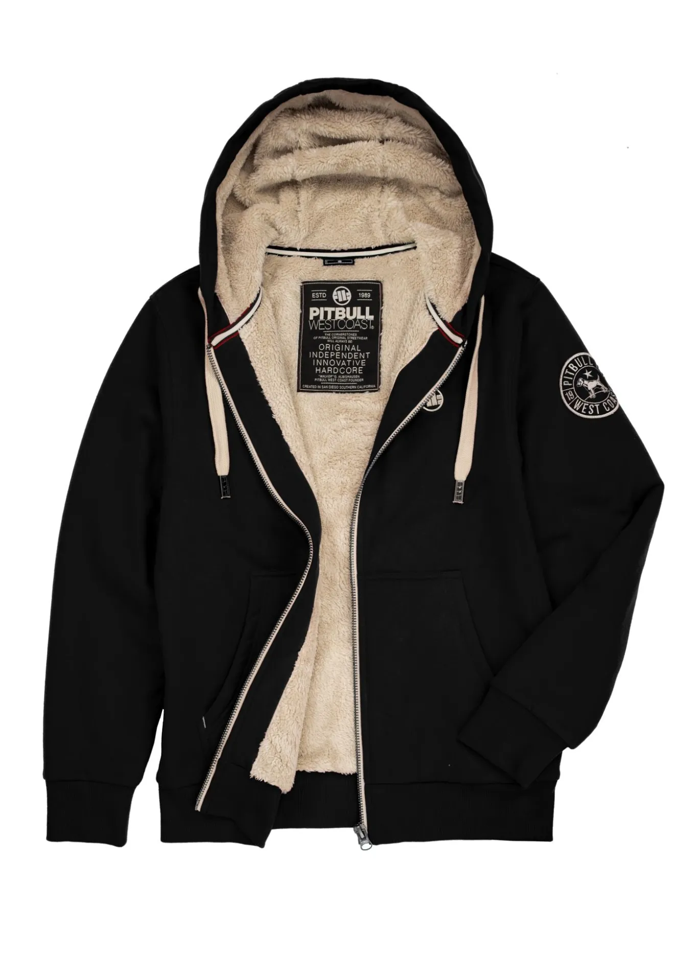 Men's Zip-up hoodie Sherpa Ruffin II