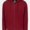 Men's Zip-up hoodie TAPE NUGGET - Burgundy