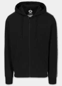 Men's Zip-up hoodie TAPE NUGGET - Black