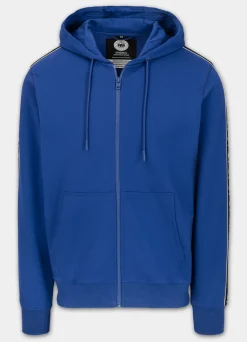 Men's Zip-up hoodie TAPE NUGGET - Electric blue