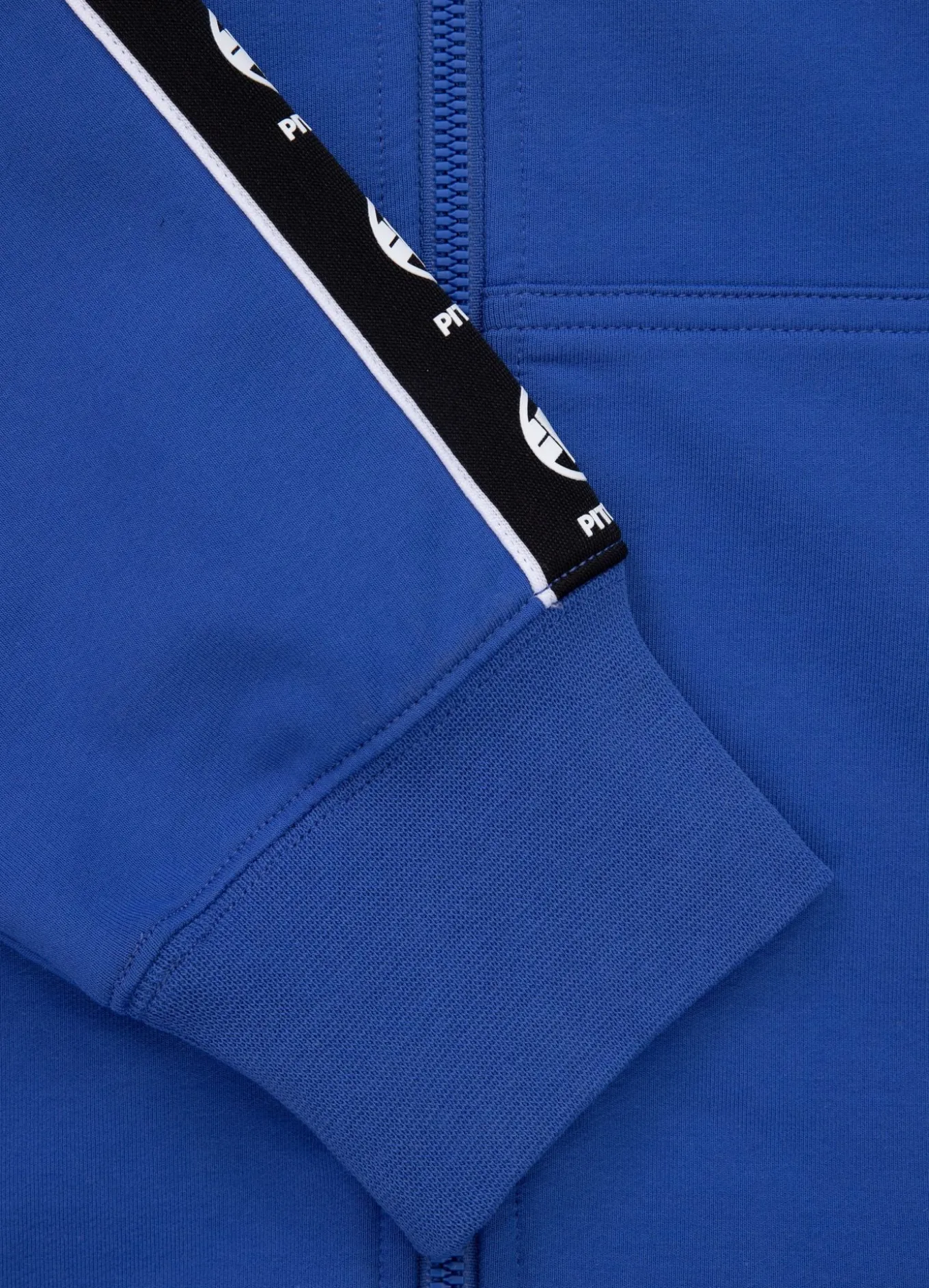 Men's Zip-up hoodie TAPE NUGGET - Electric blue