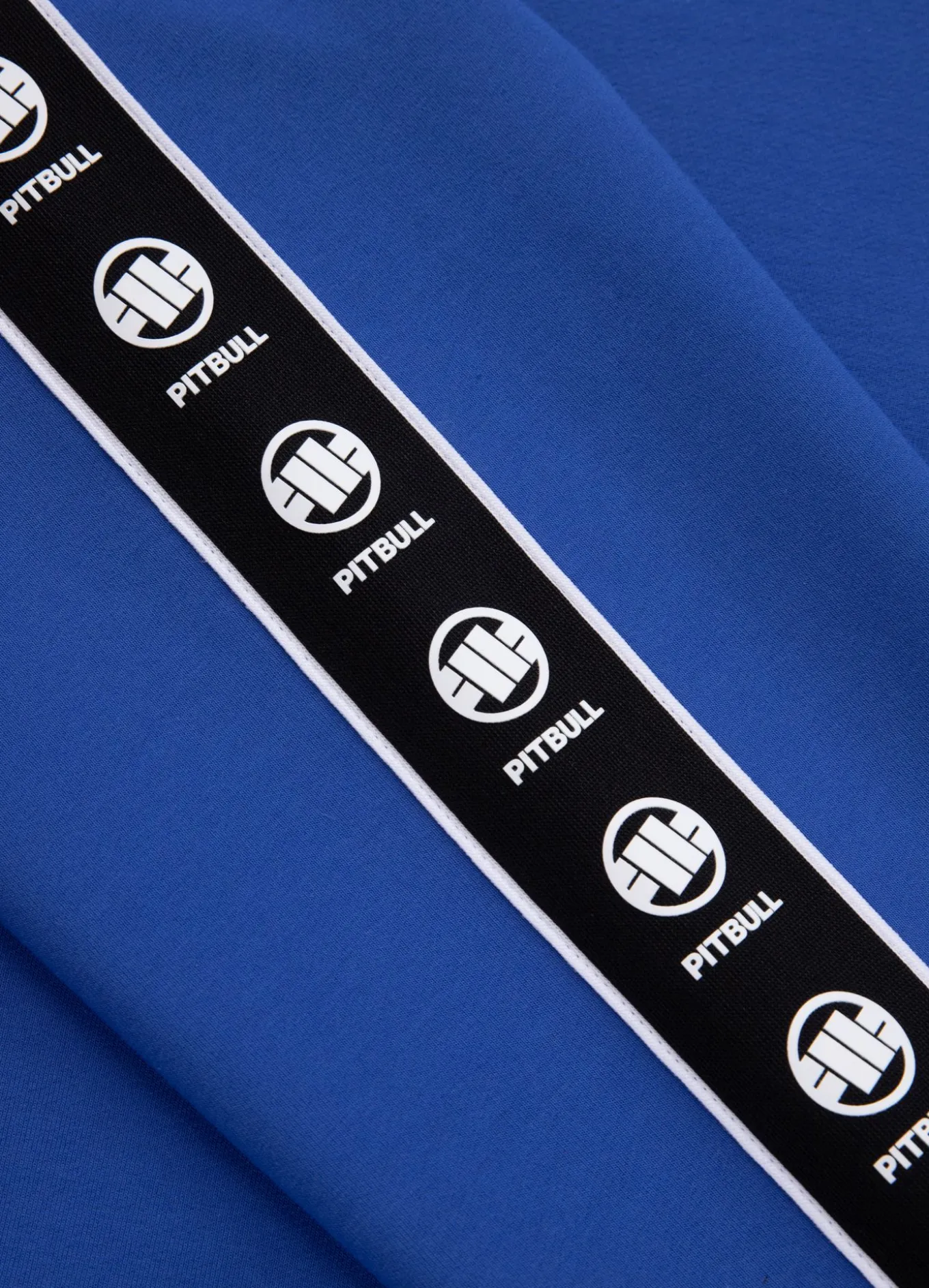 Men's Zip-up hoodie TAPE NUGGET - Electric blue
