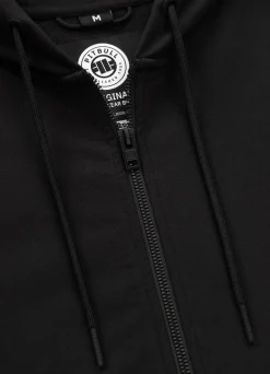 Men's Zip-up hoodie TAPE NUGGET - Black