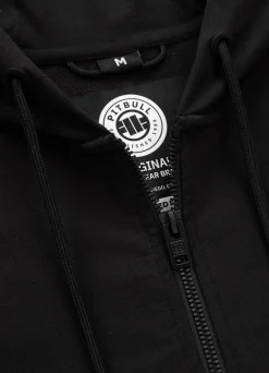Men's Zip-up hoodie TAPE NUGGET - Black