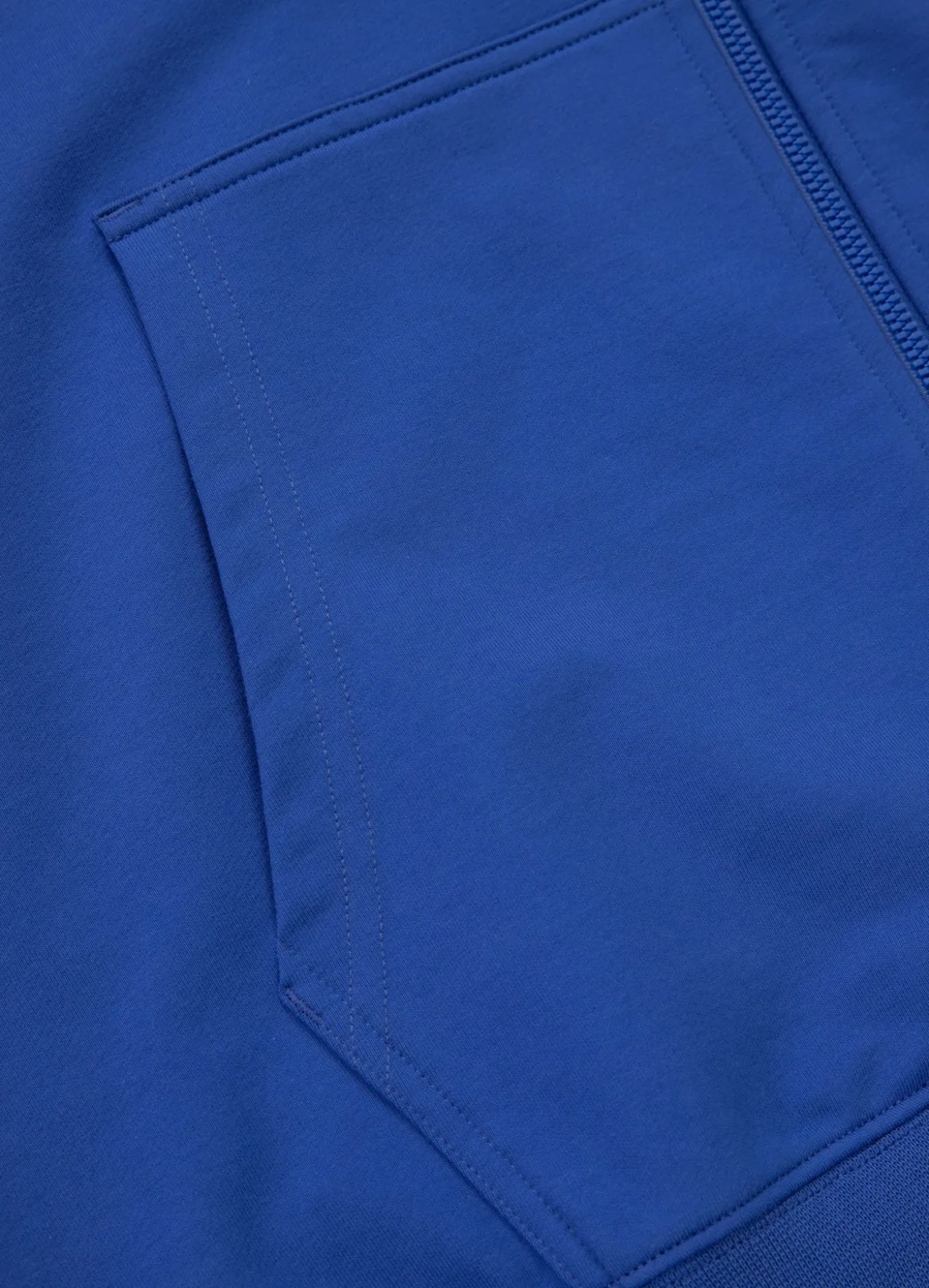 Men's Zip-up hoodie TAPE NUGGET - Electric blue