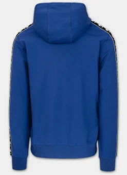 Men's Zip-up hoodie TAPE NUGGET - Electric blue