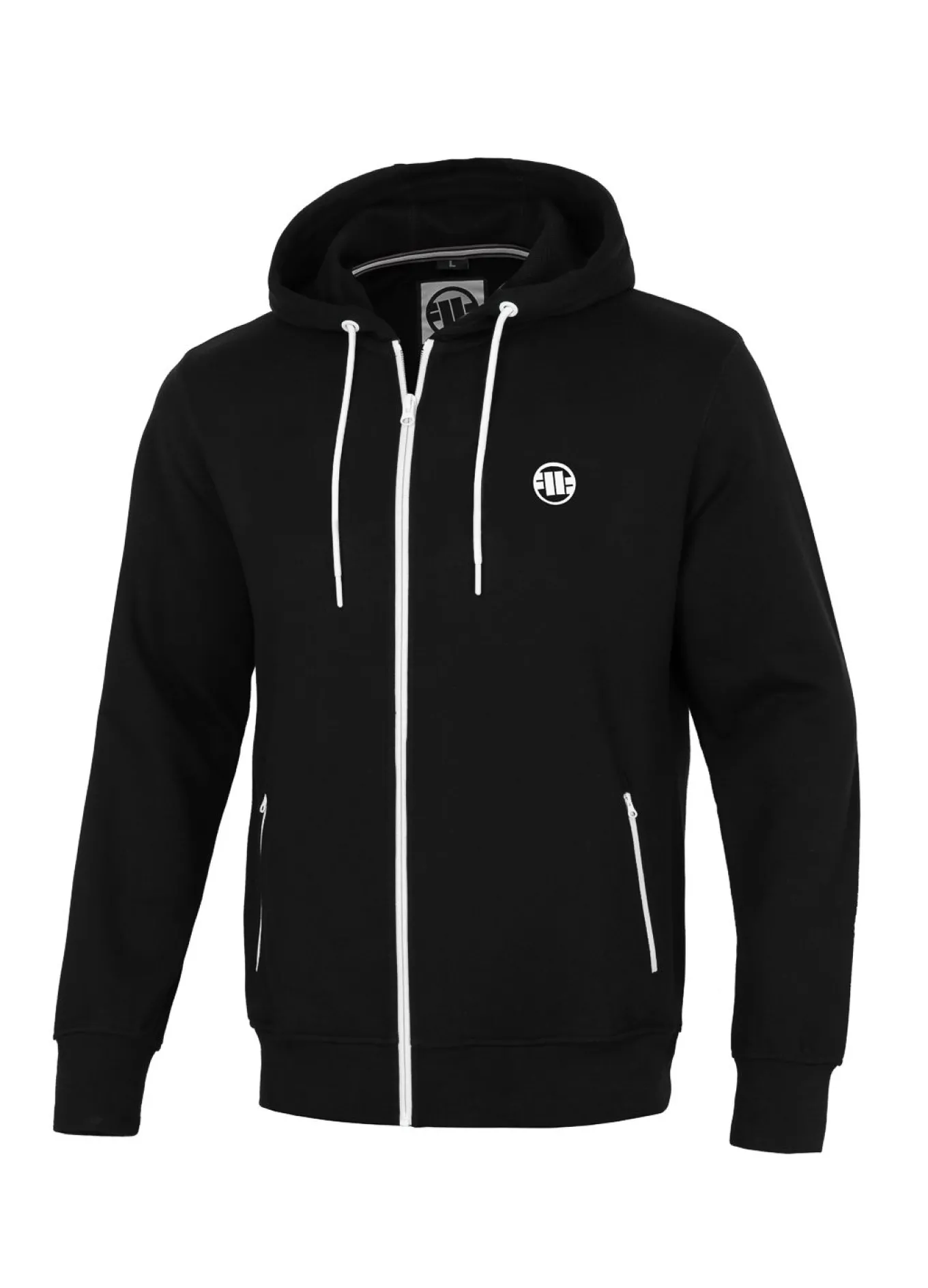 Men's Zip-up hoodie Terry Small Logo
