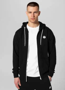 Men's Zip-up hoodie Terry Small Logo