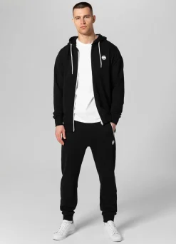 Men's Zip-up hoodie Terry Small Logo