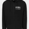 Men's Zip-up hoodie TROUBLEMAKER - Black
