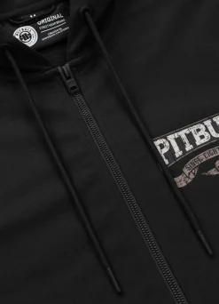 Men's Zip-up hoodie TROUBLEMAKER - Black