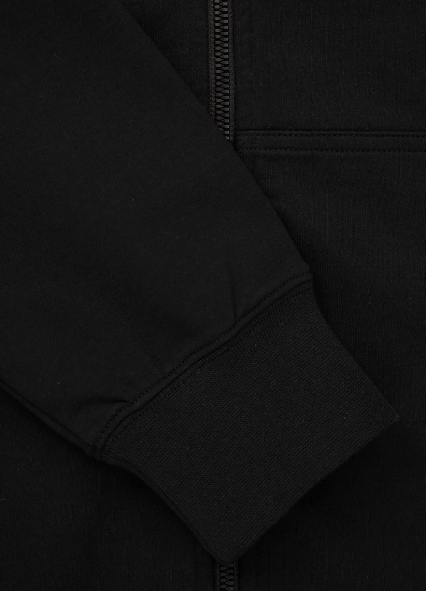 Men's Zip-up hoodie TROUBLEMAKER - Black