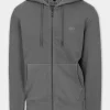 Men's Zip-up hoodie Washed Lancaster II - Gray