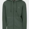 Men's Zip-up hoodie Washed Lancaster II - Washed green