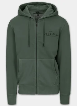 Men's Zip-up hoodie Washed MT FUJI