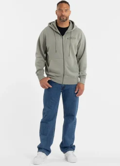 Men's Zip-up hoodie Washed MT FUJI