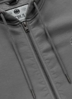 Men's Zip-up hoodie Washed Lancaster II - Gray