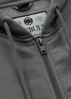 Men's Zip-up hoodie Washed Lancaster II - Gray