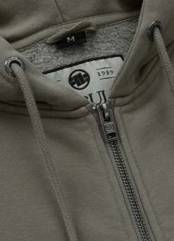Men's Zip-up hoodie Washed Lancaster II - Gray Harbour