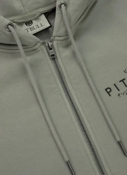 Men's Zip-up hoodie Washed MT FUJI