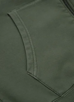 Men's Zip-up hoodie Washed MT FUJI