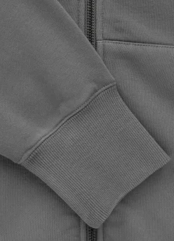 Men's Zip-up hoodie Washed Lancaster II - Gray