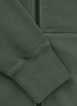 Men's Zip-up hoodie Washed Lancaster II - Washed green
