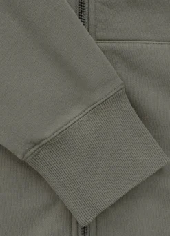 Men's Zip-up hoodie Washed Lancaster II - Gray Harbour
