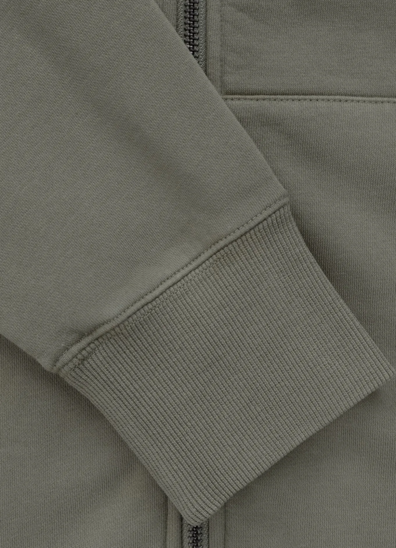 Men's Zip-up hoodie Washed Lancaster II - Gray Harbour