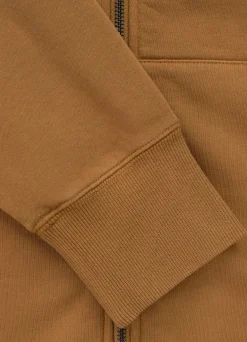 Men's Zip-up hoodie Washed MULTISPORT - Honey yellow